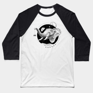 Space elephant |  space Digital art Baseball T-Shirt